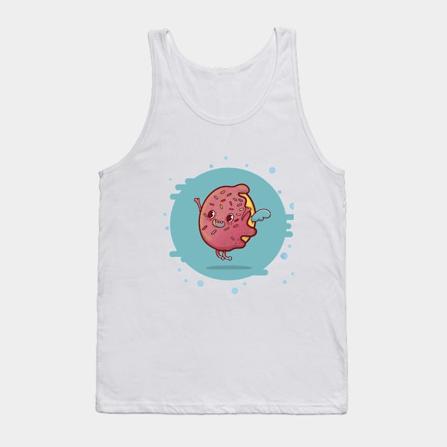 Donuts Tank Top by Mozarella 